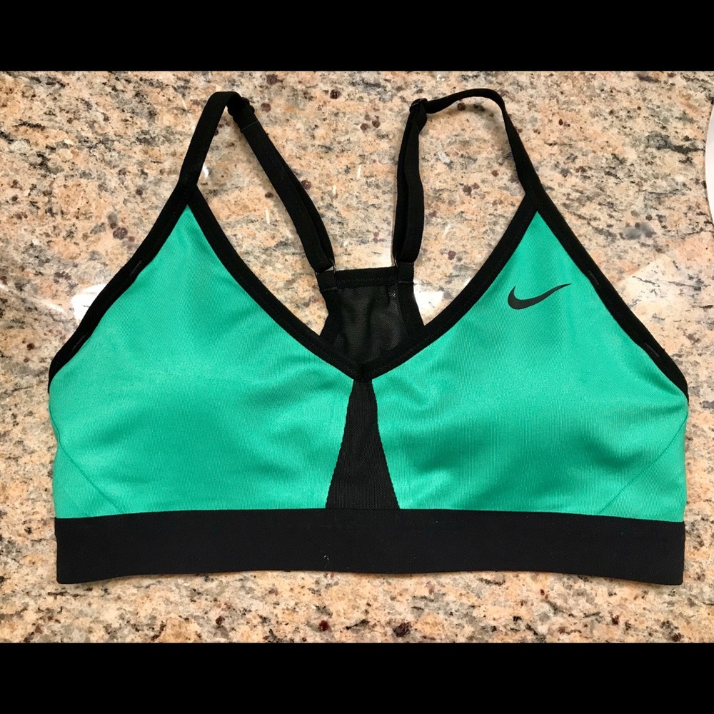 Never worn Green Nike sports bra